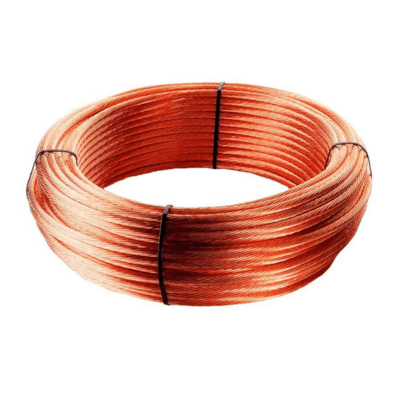 Cabo Cobre Nu Classe 2 ABNT NBR 7 Fios 50mm