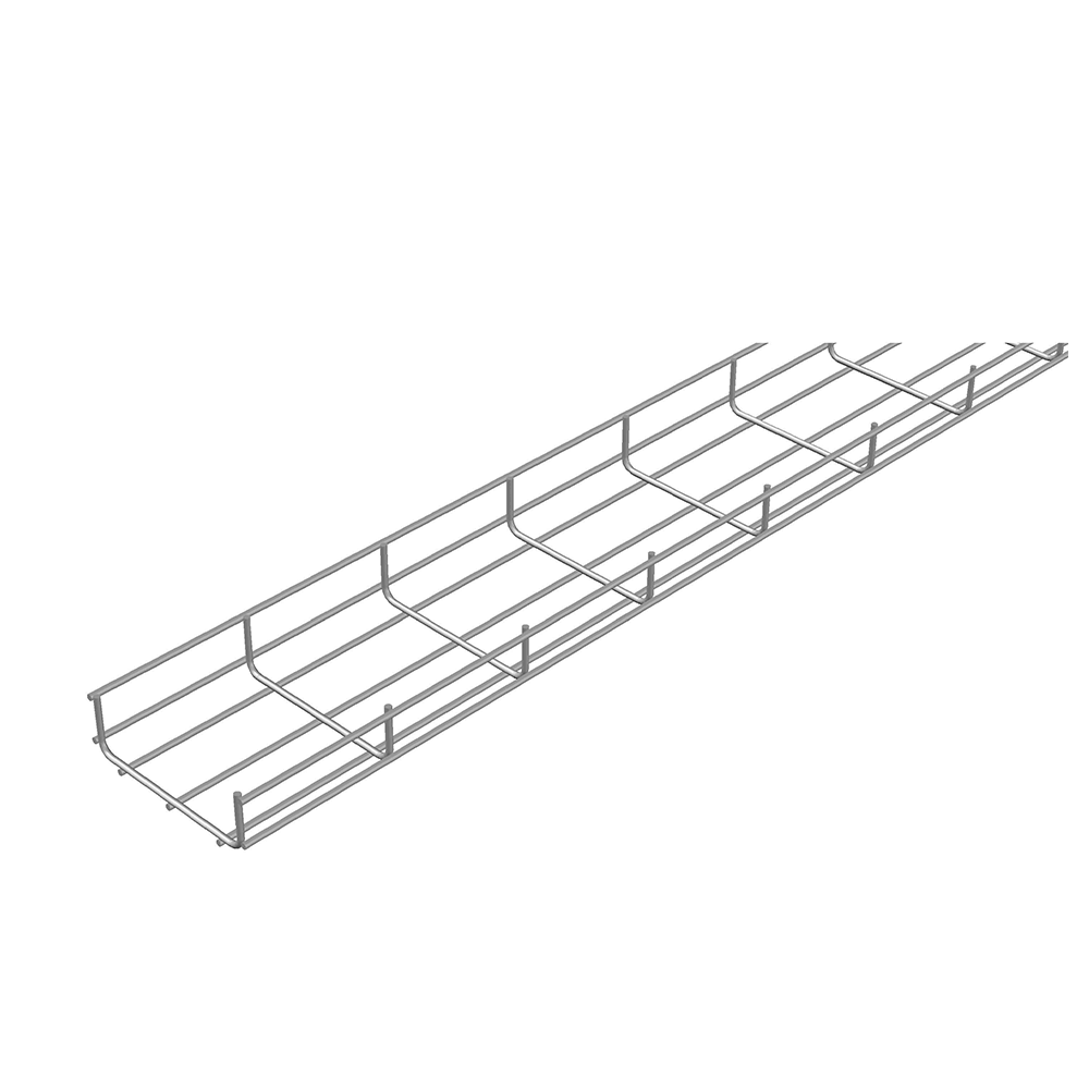 Eletrocalha Aramada 200x100mm em Aço Inox